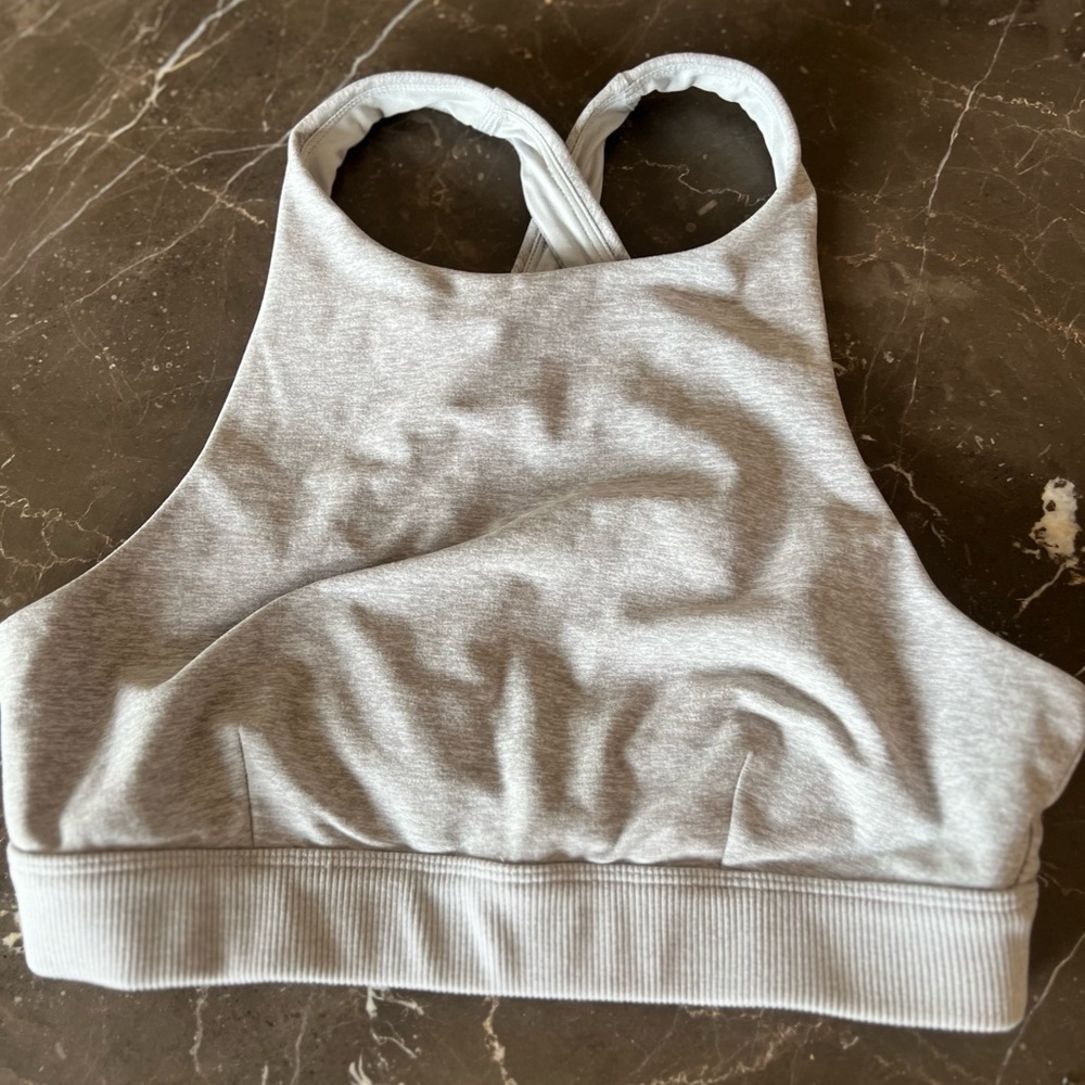 ALO Yoga Gray sport bra